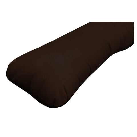 Body Pillow U-Shaped Extra Light Full Body Maternity Pillow Brown