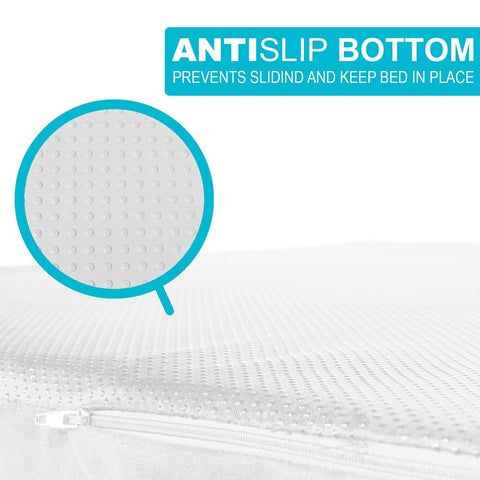 Replacement cover for SAMAY - 6 Inch Tri Folding Foam Mattress